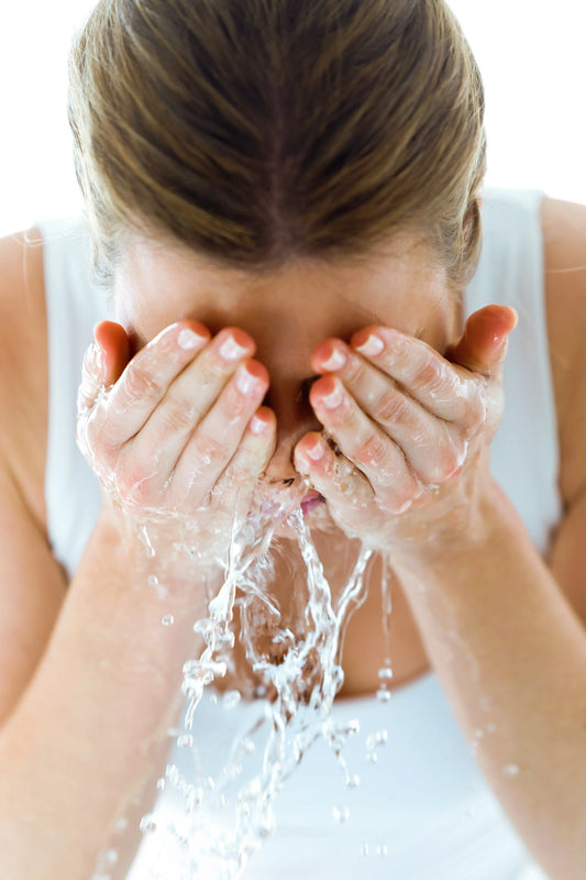 Washing Face After Workout