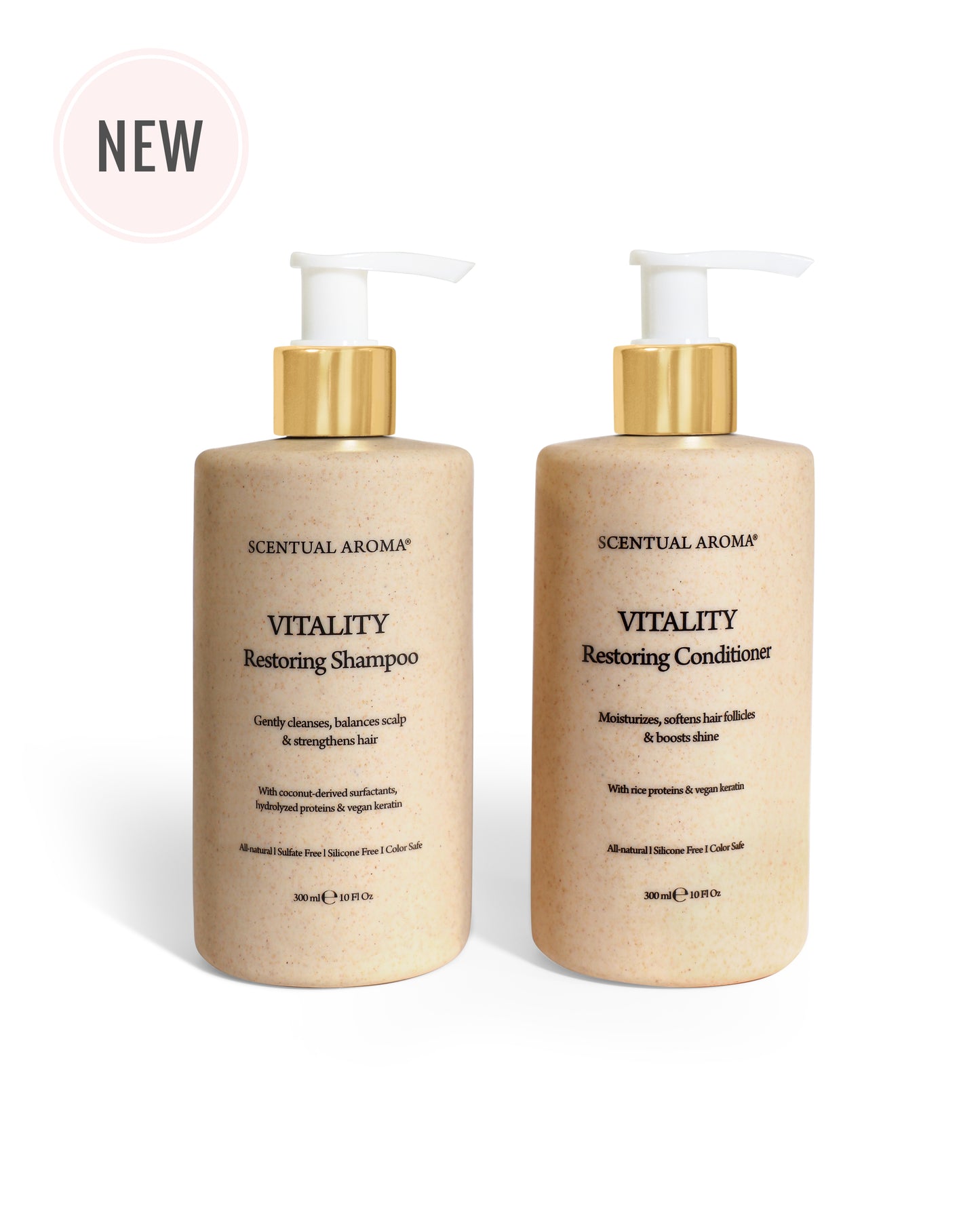 Scentual Aroma Vitality Restoring Hair Shampoo & Conditioner Bundle