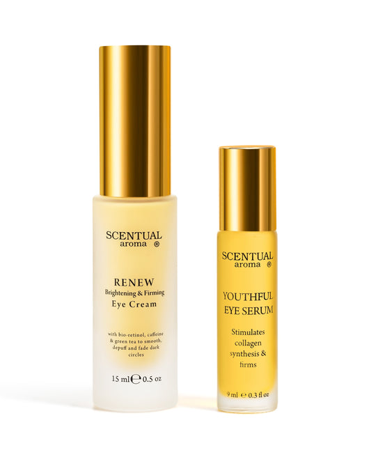 Youthful Eye Serum and Renew Brightening & Firming Eye Cream Duo