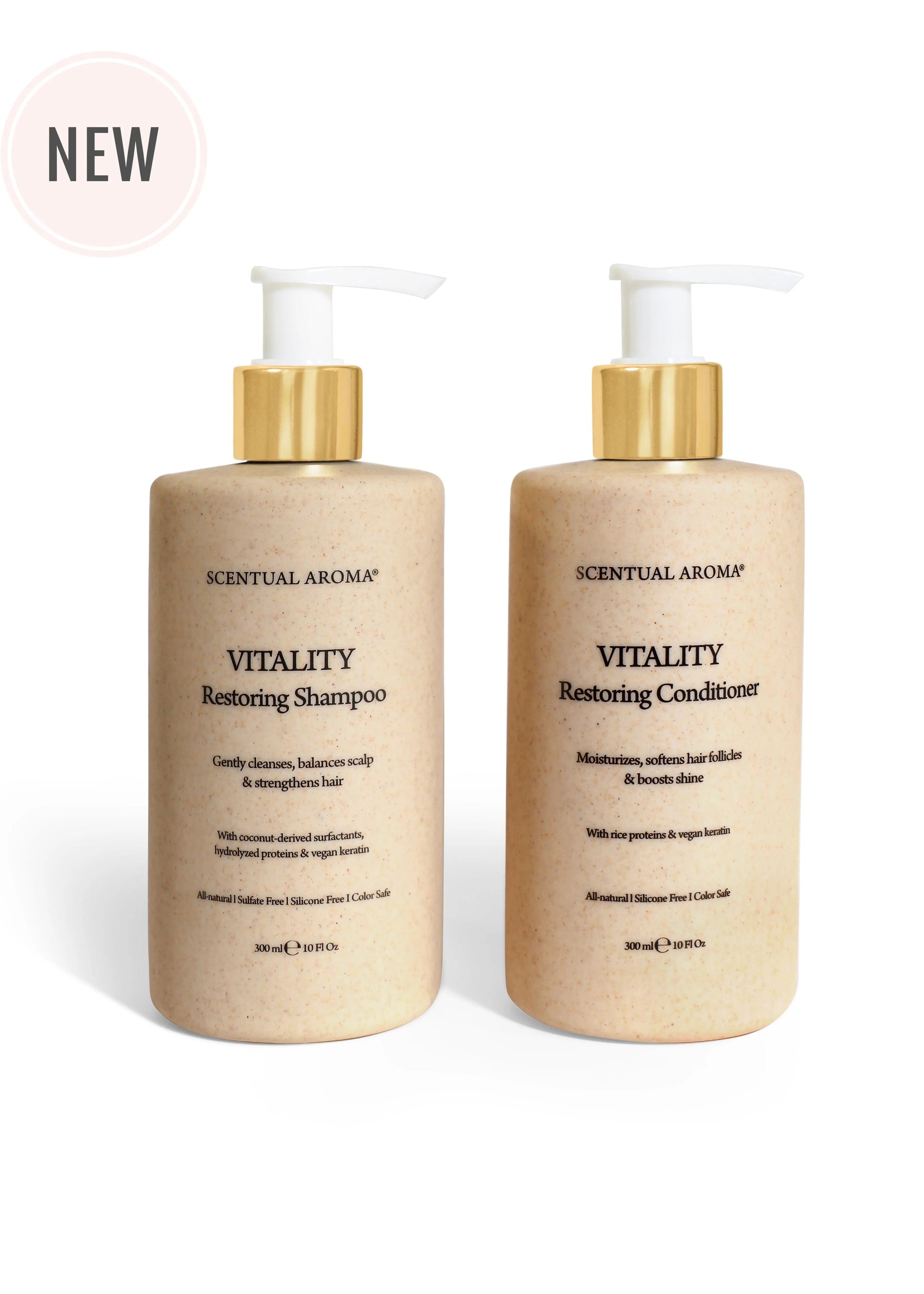 Scentual Aroma Vitality Restoring Hair Shampoo & Conditioner Bundle