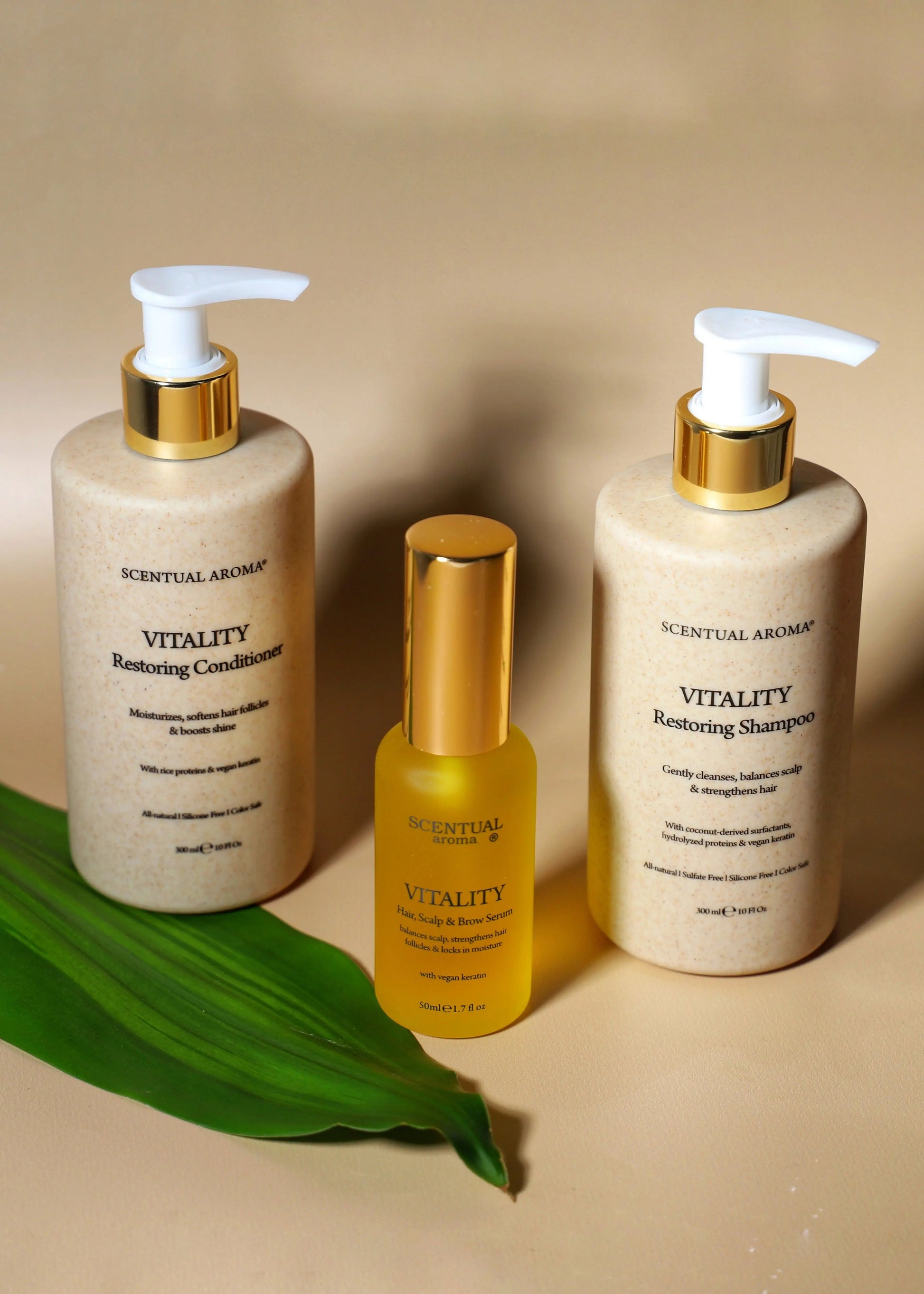 Scentual Aroma Vitality Restoring Hair Care System